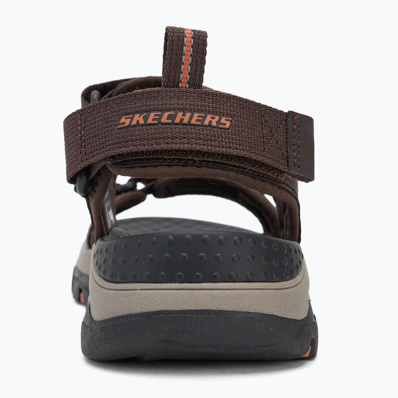 Sandały męskie SKECHERS Tresmen Ryer chocolate 6