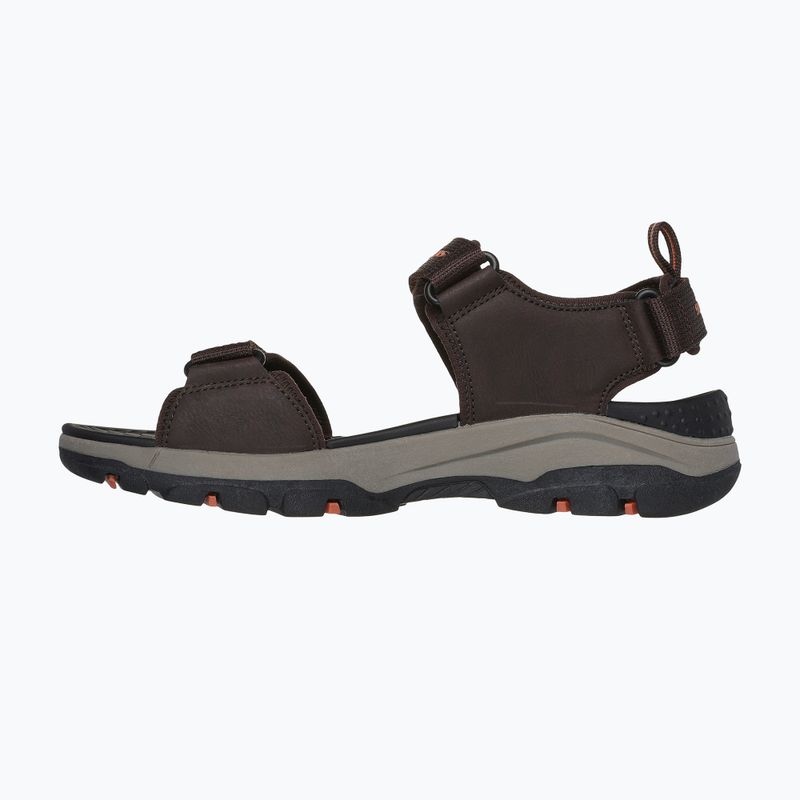 Sandały męskie SKECHERS Tresmen Ryer chocolate 3