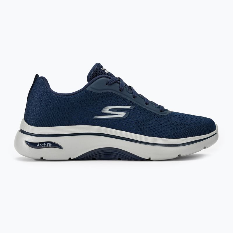 Buty męskie SKECHERS Go Walk Arch Fit 2.0 Idyllic 2 navy/white 2