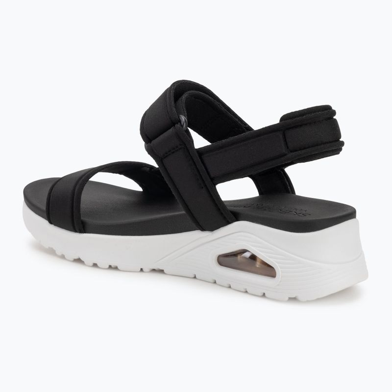 Sandały damskie SKECHERS Uno Summer Stand 2 black/white 3