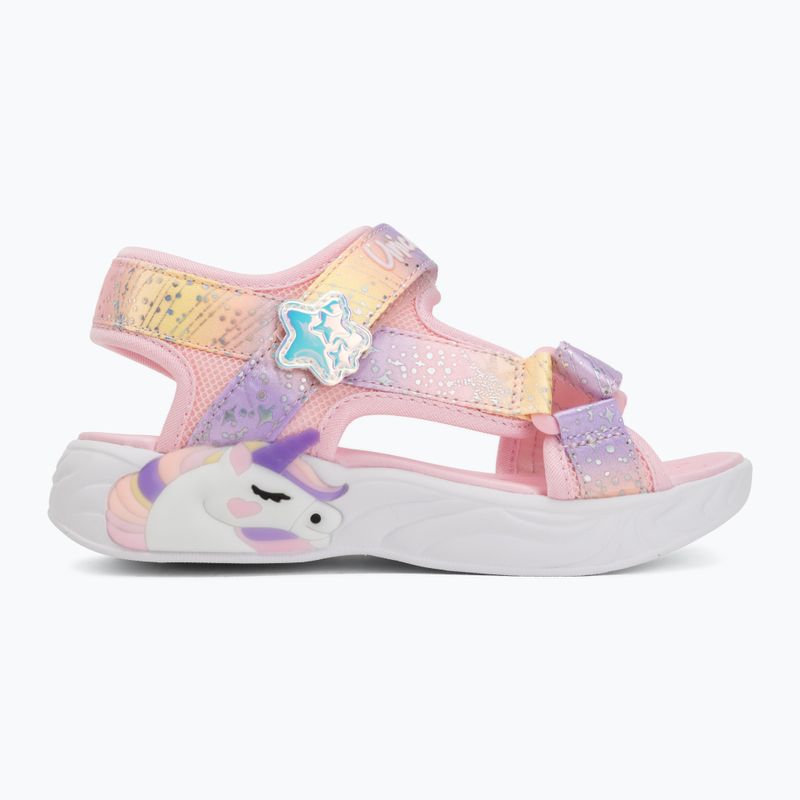 Sandały dziecięce SKECHERS Unicorn Dreams Majestic Bliss pink 2