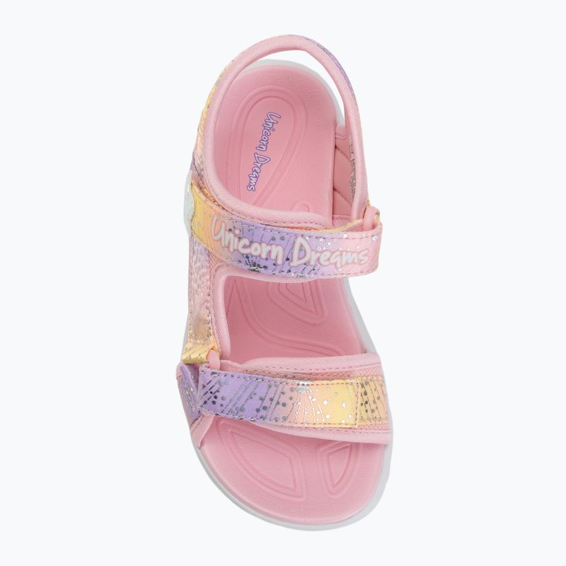 Sandały dziecięce SKECHERS Unicorn Dreams Majestic Bliss pink 5