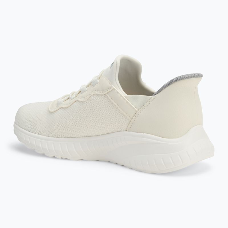 Buty męskie SKECHERS Slip-ins Bobs Squad Chaos Daily Hype off white 3