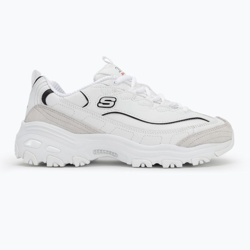 Buty damskie SKECHERS D'Lites New Heat white 2
