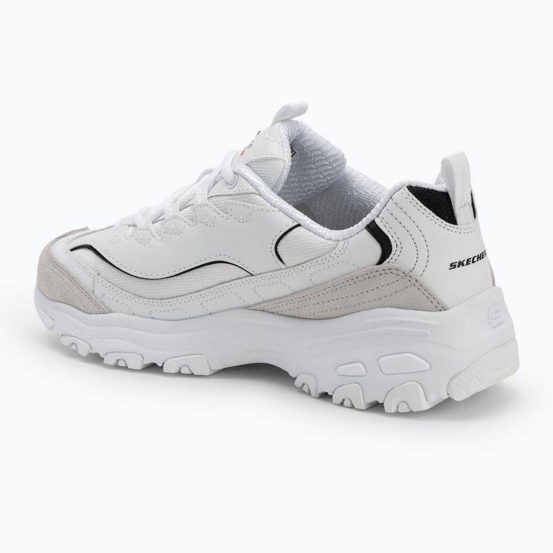 Buty damskie SKECHERS D'Lites New Heat white 3