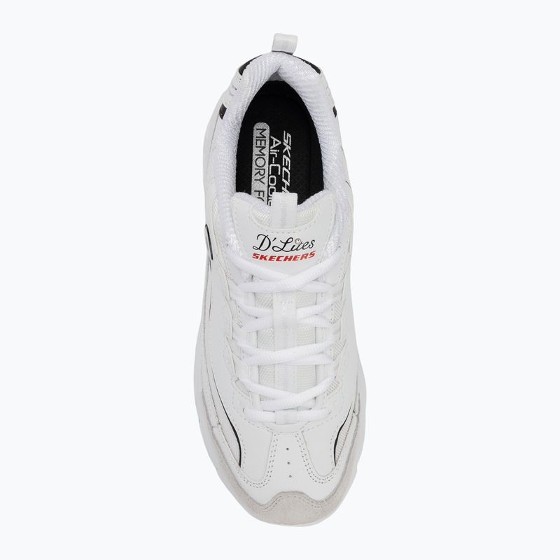 Buty damskie SKECHERS D'Lites New Heat white 5