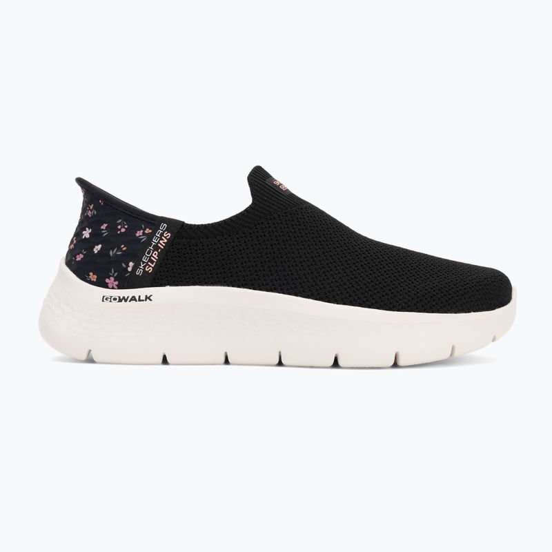 Buty damskie SKECHERS Go Walk Flex Sunset Rose black 2