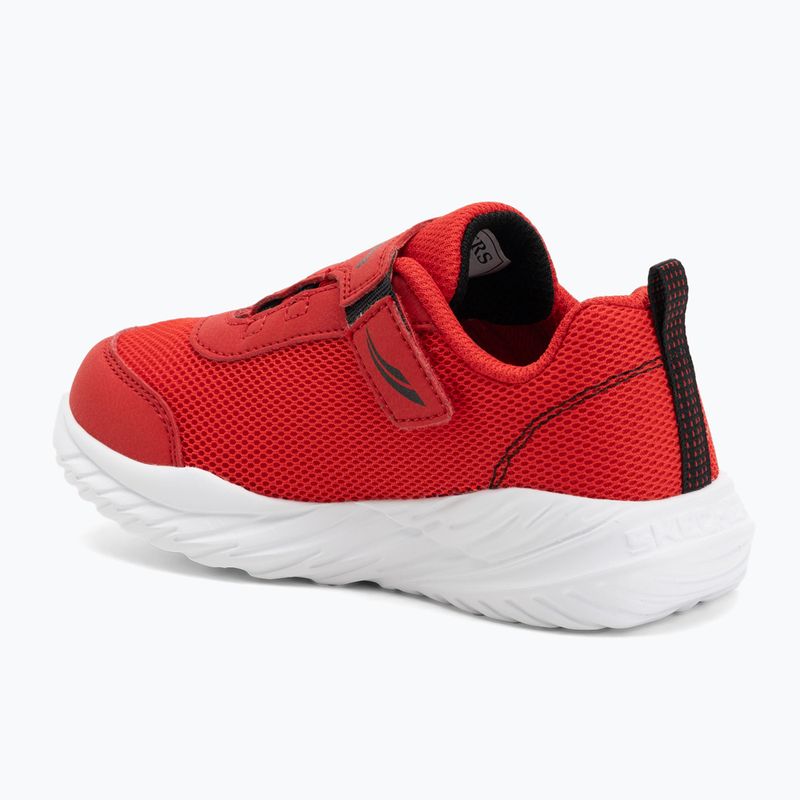 Buty dziecięce SKECHERS Nitro Sprint red/black 3