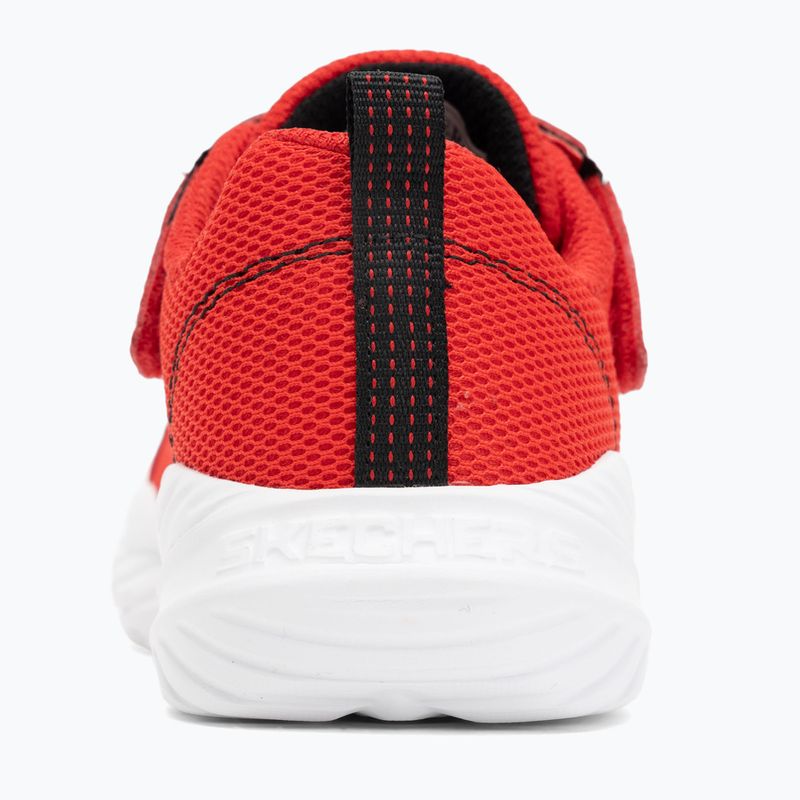 Buty dziecięce SKECHERS Nitro Sprint red/black 6