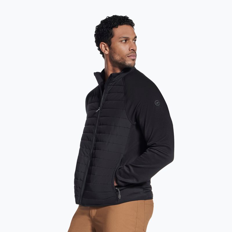 Kurtka hybrydowa męska SKECHERS The Hoodless Hybrid black 3