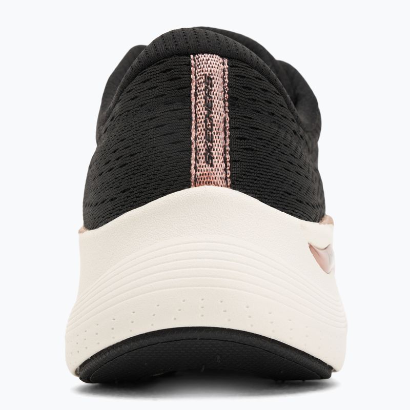 Buty damskie SKECHERS Arch Fit 2.0 Glow The Distance black/rose gold 6