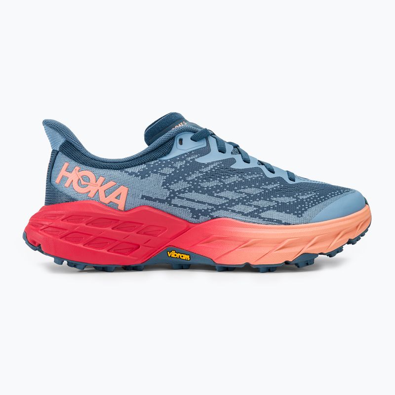 Buty do biegania damskie HOKA Speedgoat 5 real teal/papaya 2