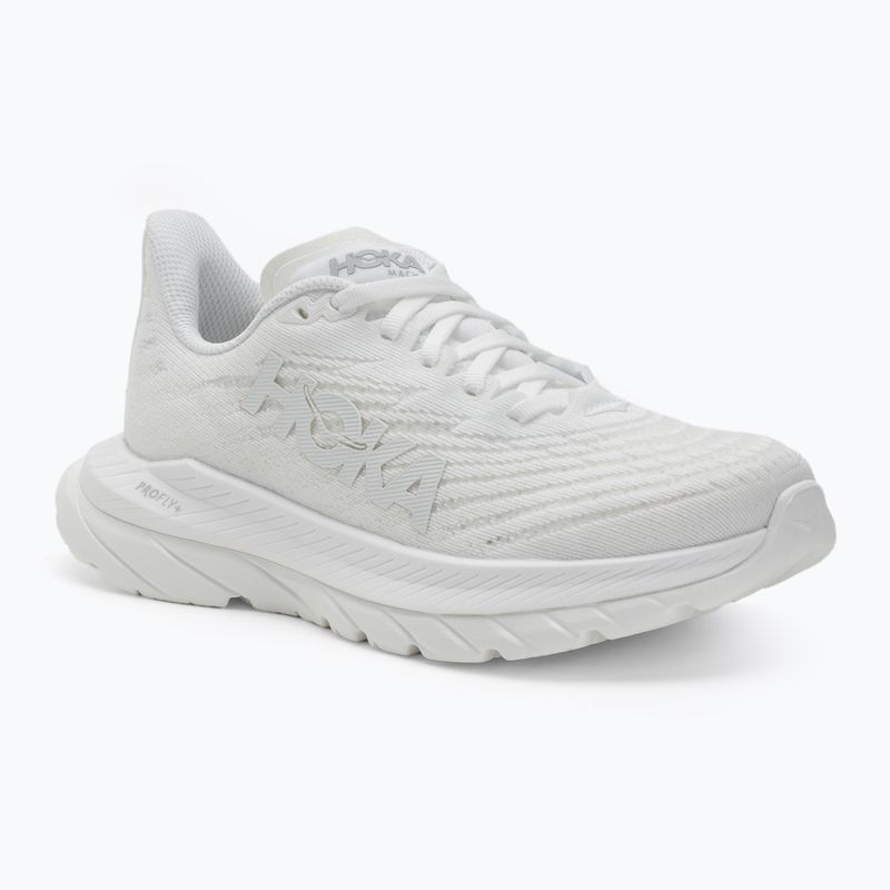 Buty do biegania damskie HOKA Mach 5 white/white