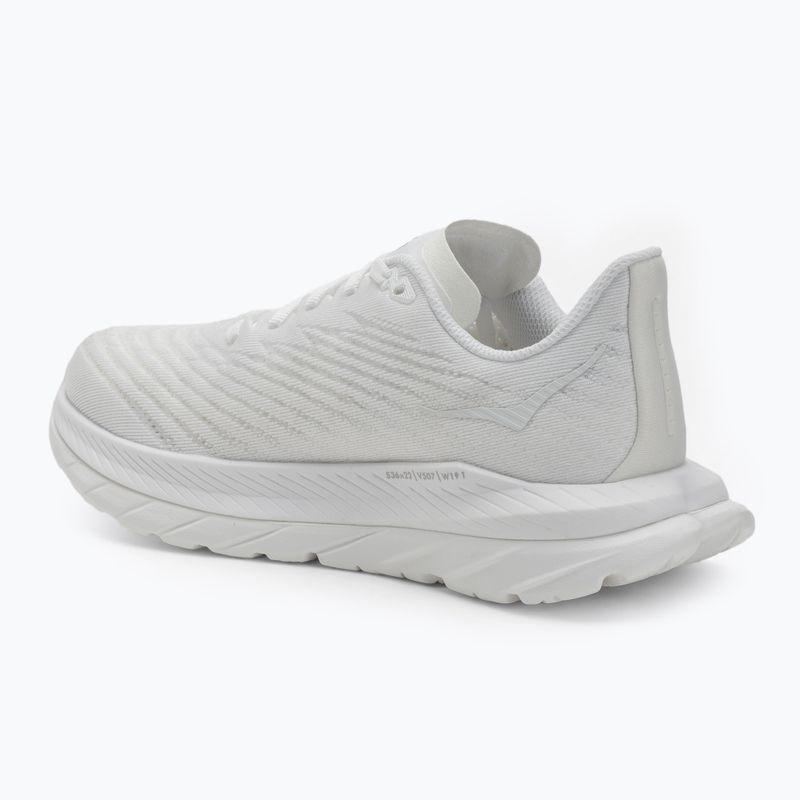 Buty do biegania damskie HOKA Mach 5 white/white 3