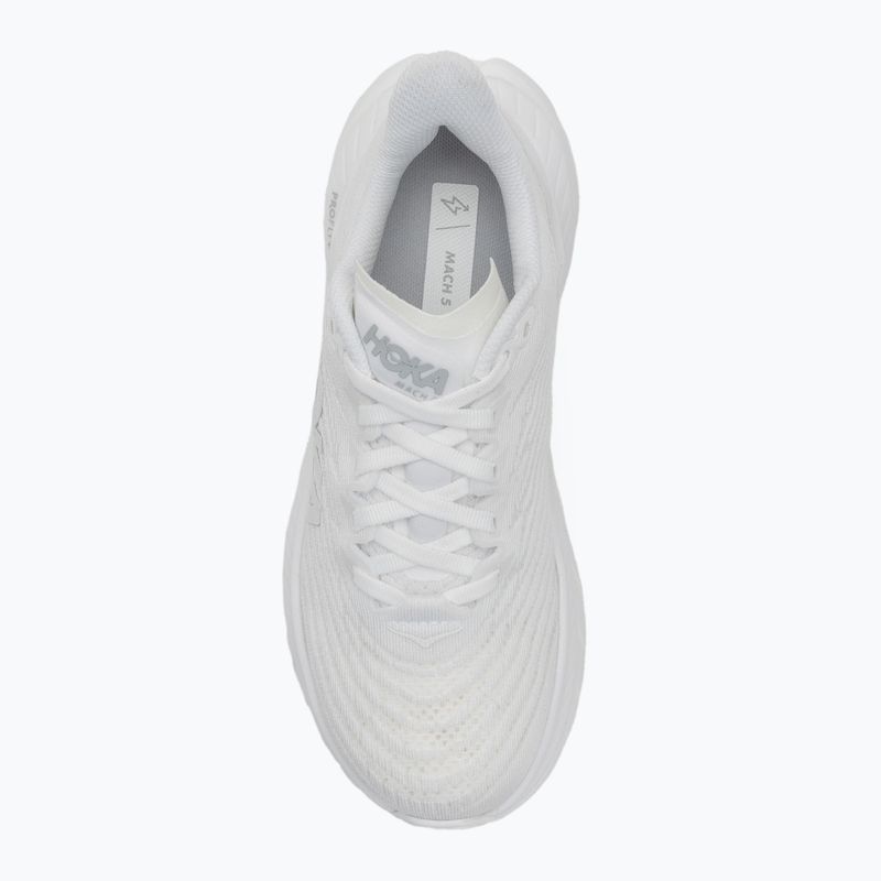 Buty do biegania damskie HOKA Mach 5 white/white 5