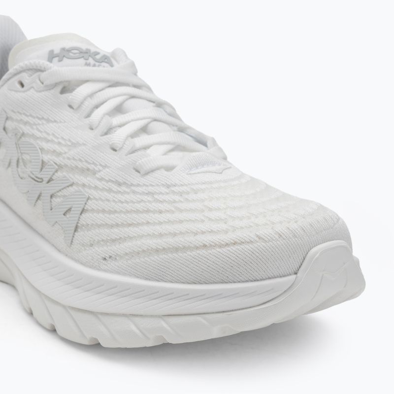 Buty do biegania damskie HOKA Mach 5 white/white 7