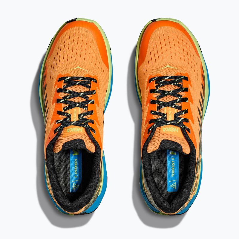 Buty do biegania męskie HOKA Torrent 3 solar flare/lettuce 12