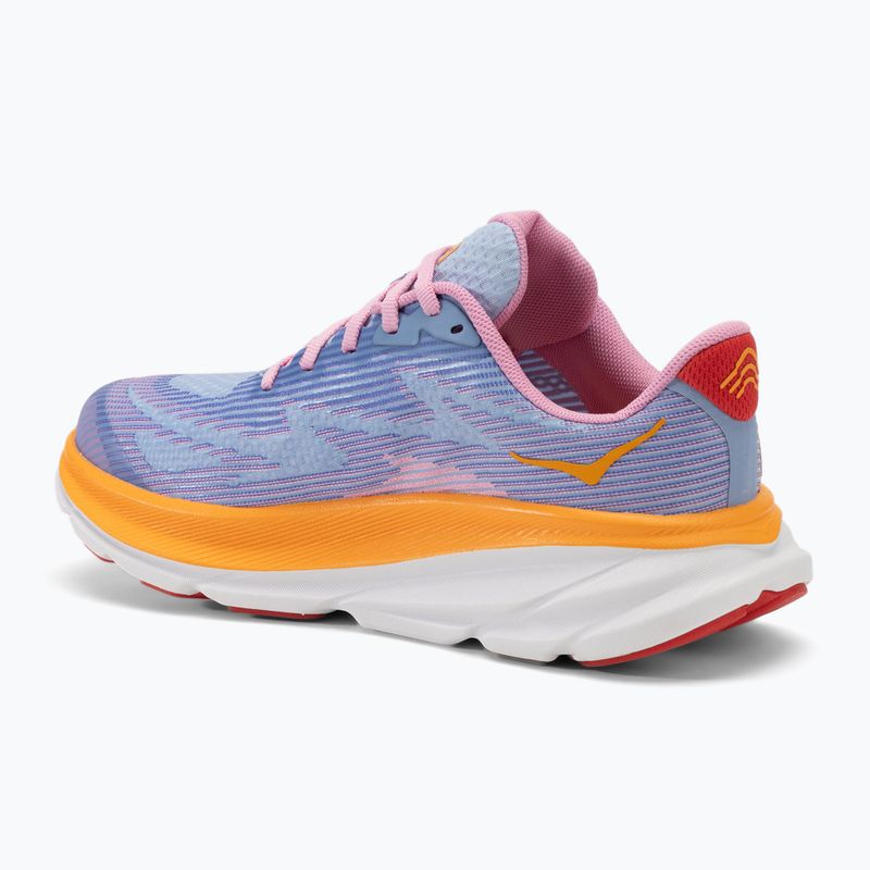 Buty do biegania dziecięce HOKA Clifton 9 peony/mirage 3