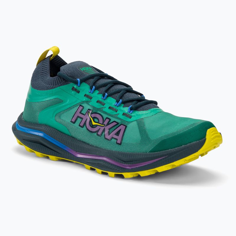 Buty do biegania damskie HOKA Zinal 2 tech green/strata