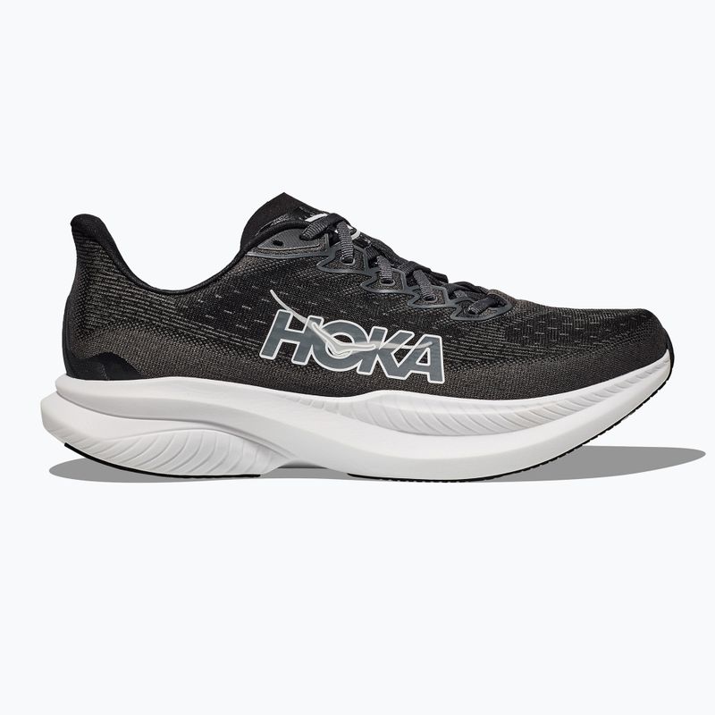 Buty do biegania damskie HOKA Mach 6 black/white 2