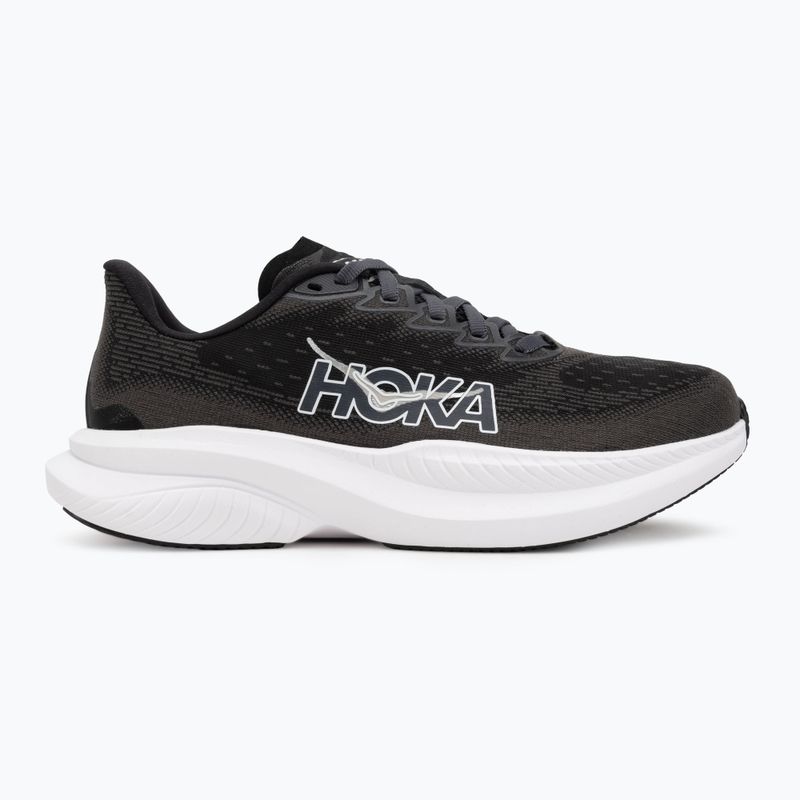 Buty do biegania damskie HOKA Mach 6 black/white 2