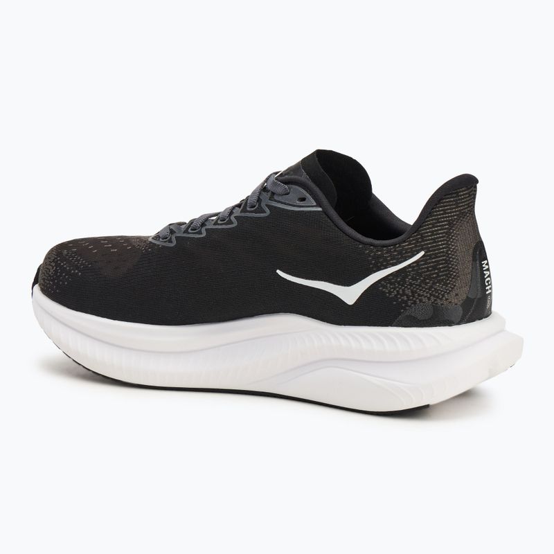 Buty do biegania męskie HOKA Mach 6 Wide black/white 3