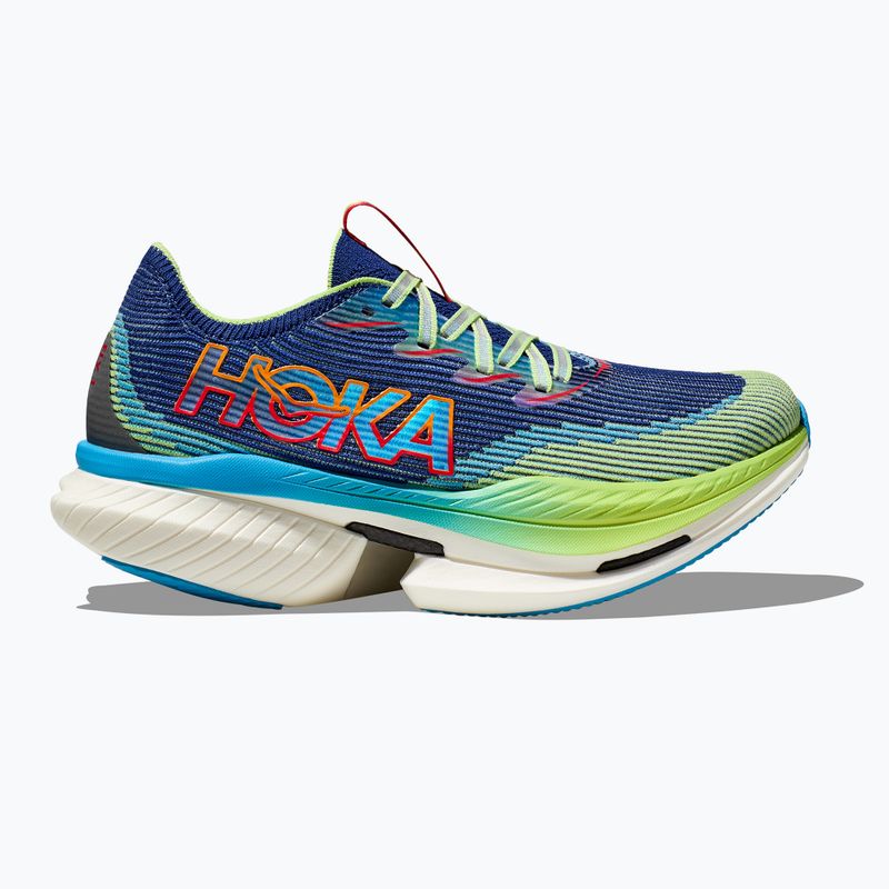 Buty do biegania HOKA Cielo X1 evening sky/lettuce 9