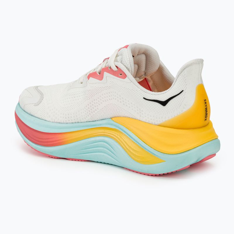 Buty do biegania damskie HOKA Skyward X blanc de blanc/swim day 3