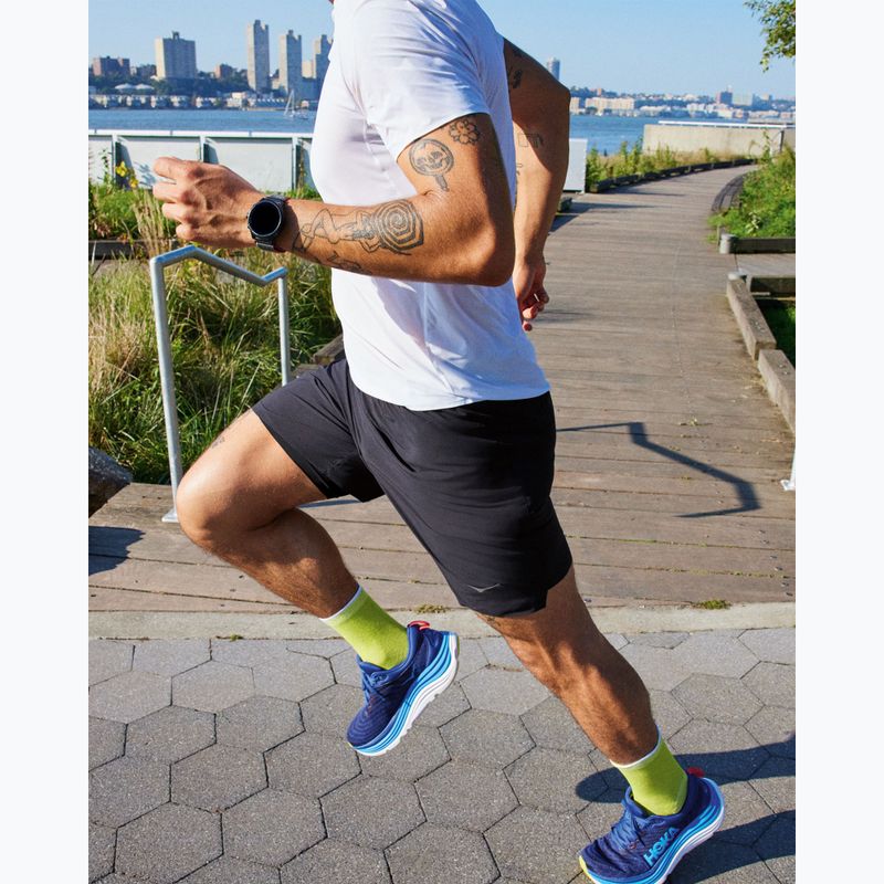 Spodenki do biegania męskie HOKA Glide 7'' 2in1 2024 black 9