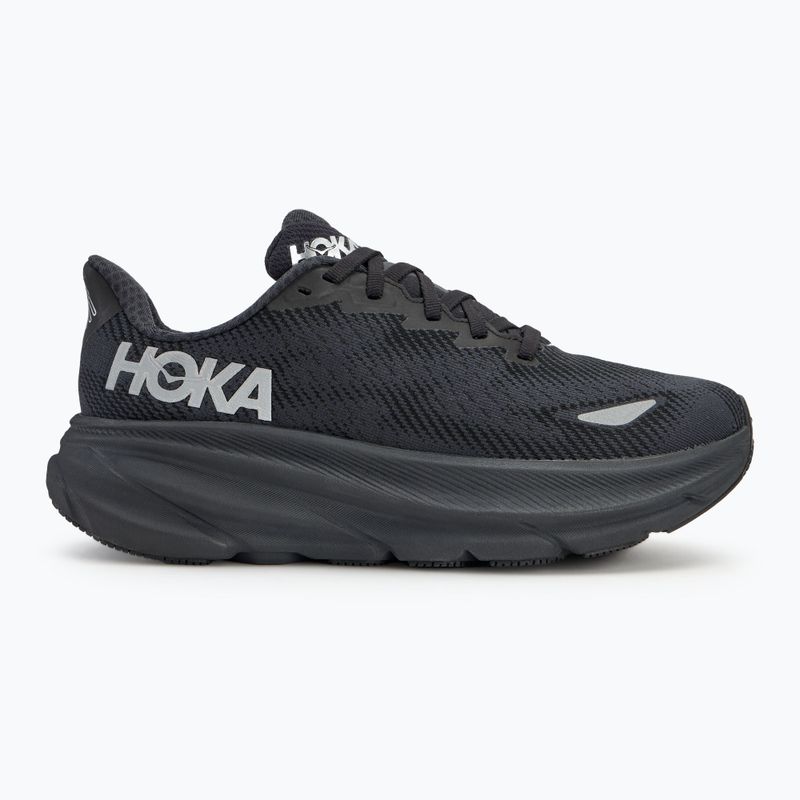 Buty do biegania damskie HOKA Clifton 9 GTX black/black 2