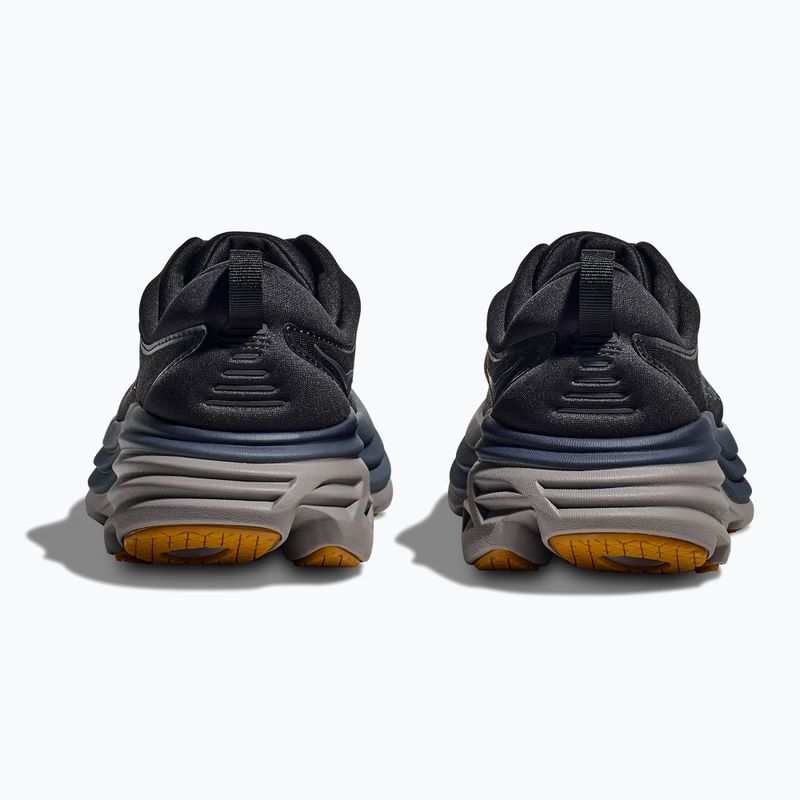 Buty do biegania męskie HOKA Bondi 8 black/ironore 4
