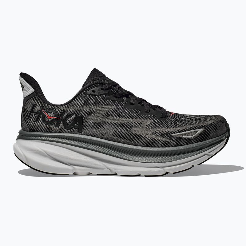 Buty do biegania męskie HOKA Clifton 9 black/outer orbit 2