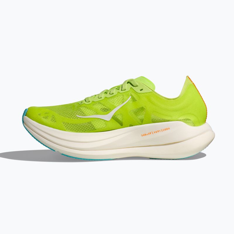 Buty do biegania HOKA Rocket X 2 lettuce/solar flare 10