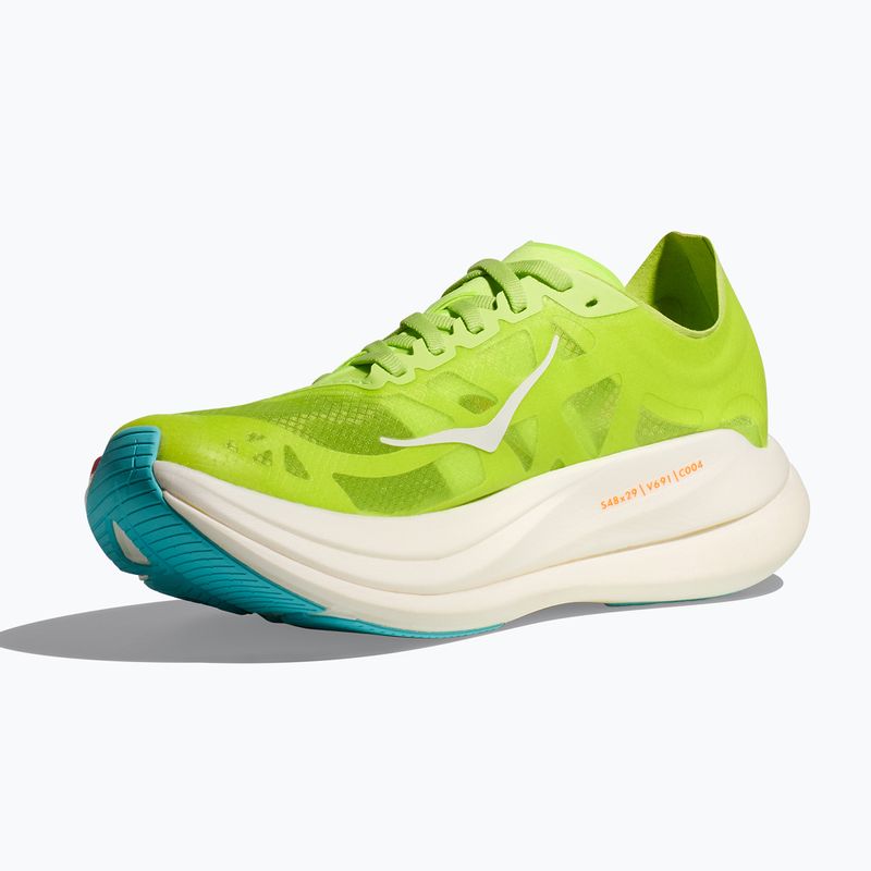 Buty do biegania HOKA Rocket X 2 lettuce/solar flare 12