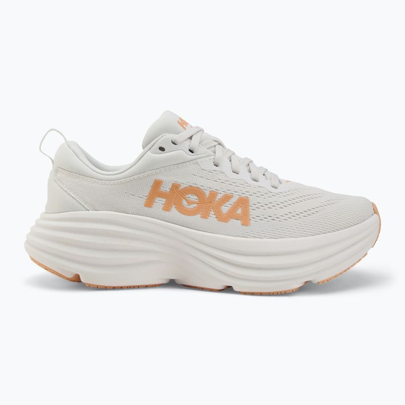 Buty do biegania damskie HOKA Bondi 8 white/cantaloupe 2