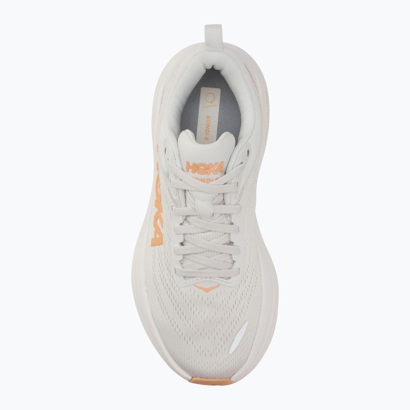 Buty do biegania damskie HOKA Bondi 8 white/cantaloupe 5