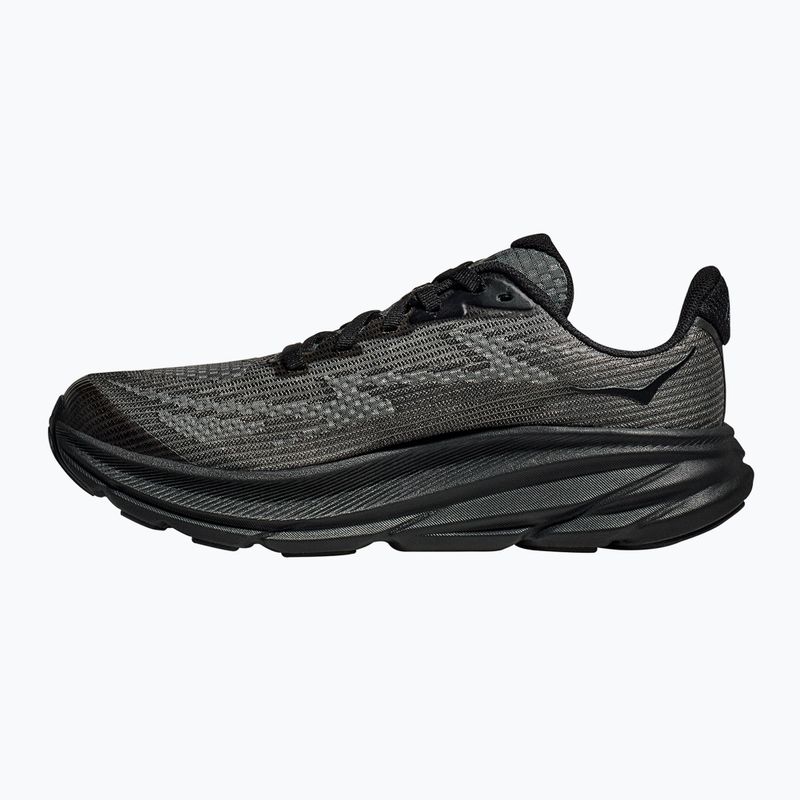 Buty do biegania dziecięce HOKA Clifton 9 black/carbon black 10