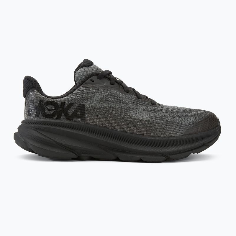 Buty do biegania dziecięce HOKA Clifton 9 black/carbon black 2