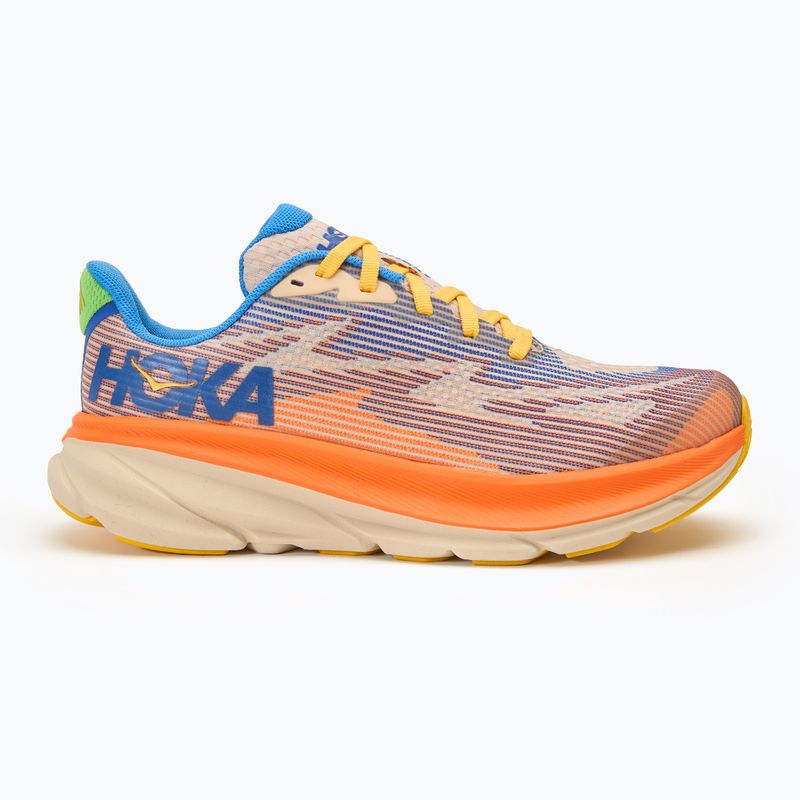 Buty do biegania dziecięce HOKA Clifton 9 ultramarine/electric tangerine 2