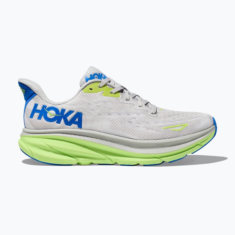 Buty do biegania męskie HOKA Clifton 9 Wide stardust/electric cobalt 2