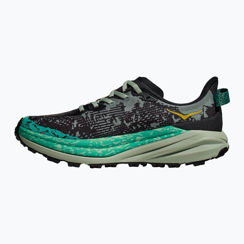 Buty do biegania damskie HOKA Speedgoat 6 black/aloe vera 8