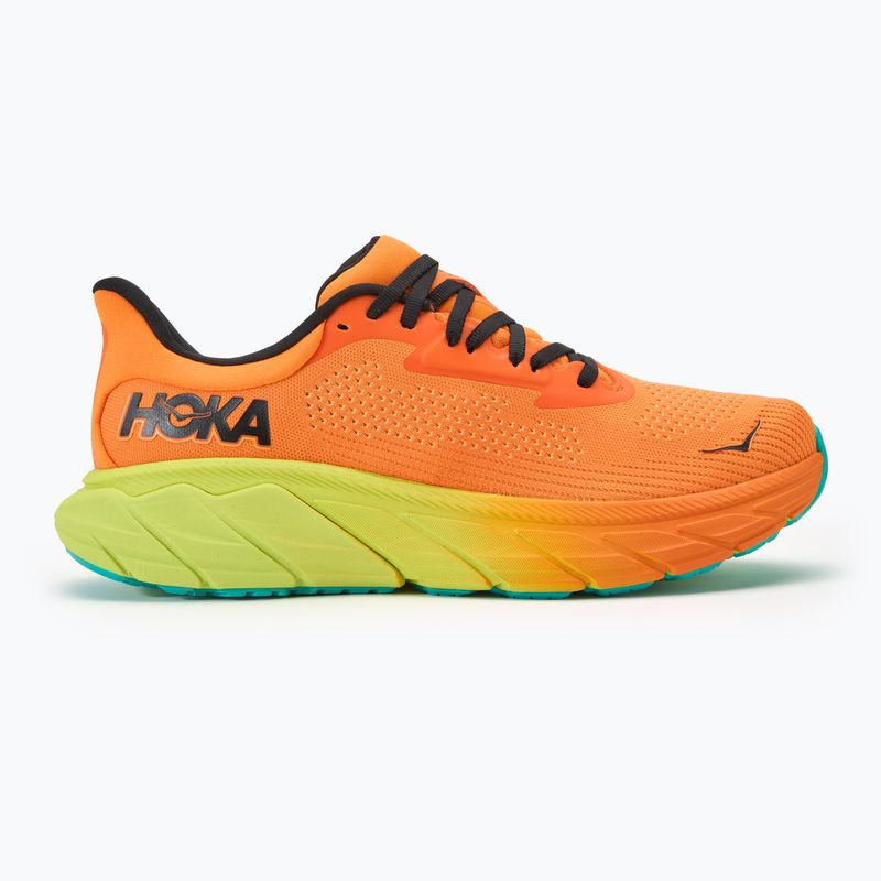 Buty do biegania męskie HOKA Arahi 7 electric tangerine/black 2