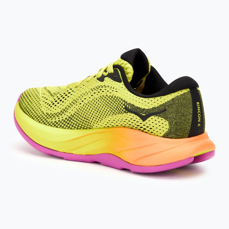 Buty do biegania damskie HOKA Rincon 4 hoka citrus/black 3