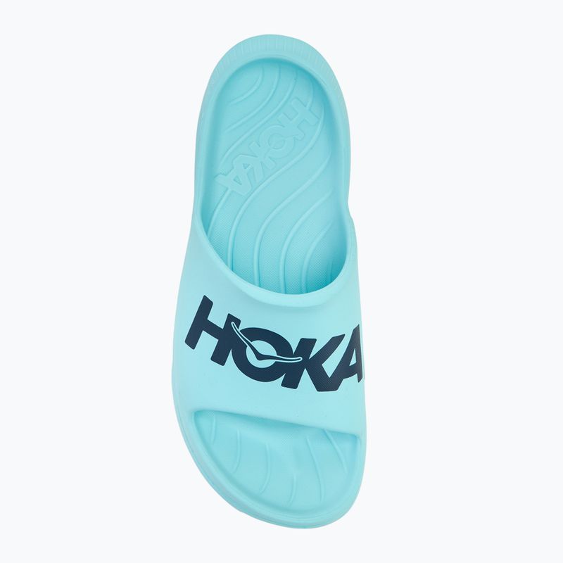Klapki HOKA Ora Athletic Slide cloudless/stormy skies 5
