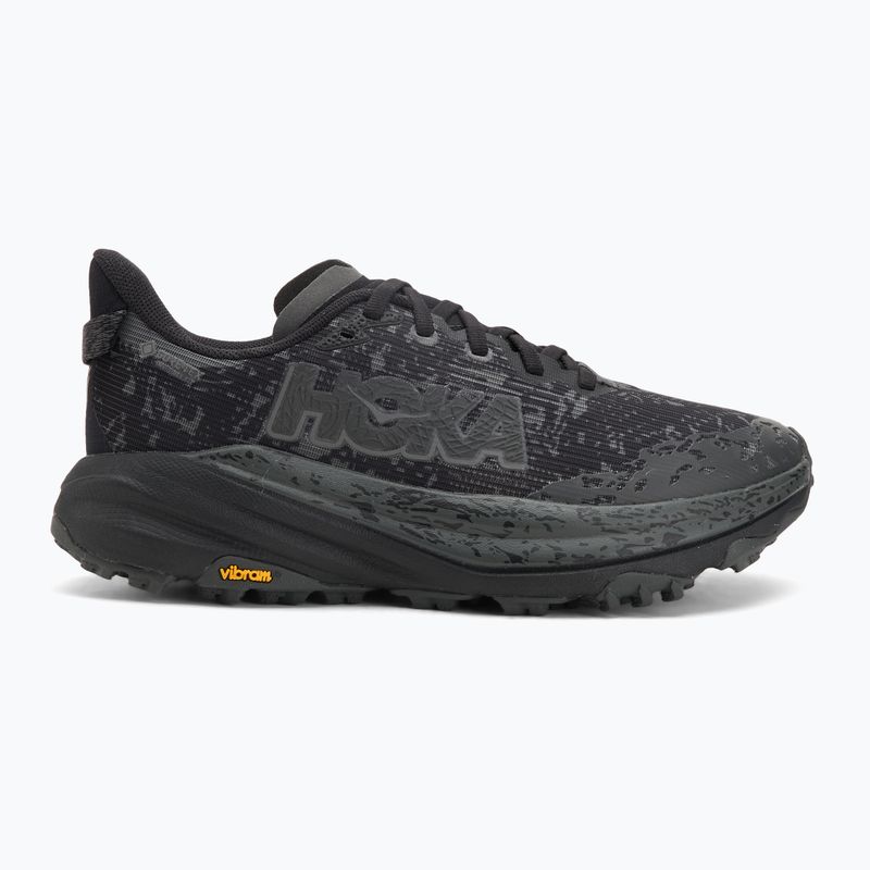 Buty do biegania damskie HOKA Speedgoat 6 GTX Wide black/black 2