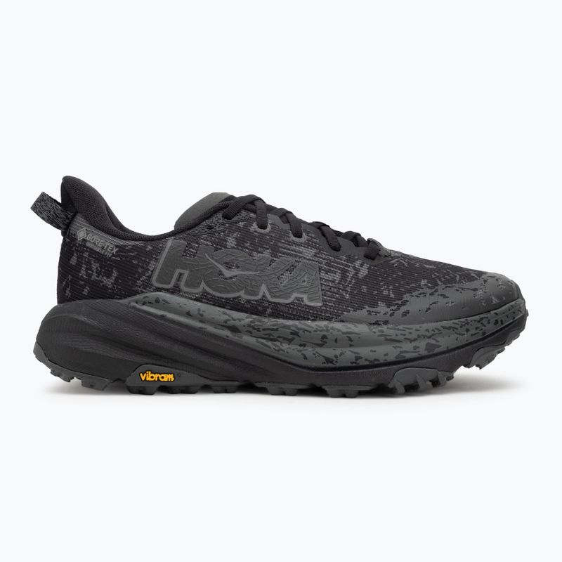 Buty do biegania damskie HOKA Speedgoat 6 GTX Wide black/alabaster 2