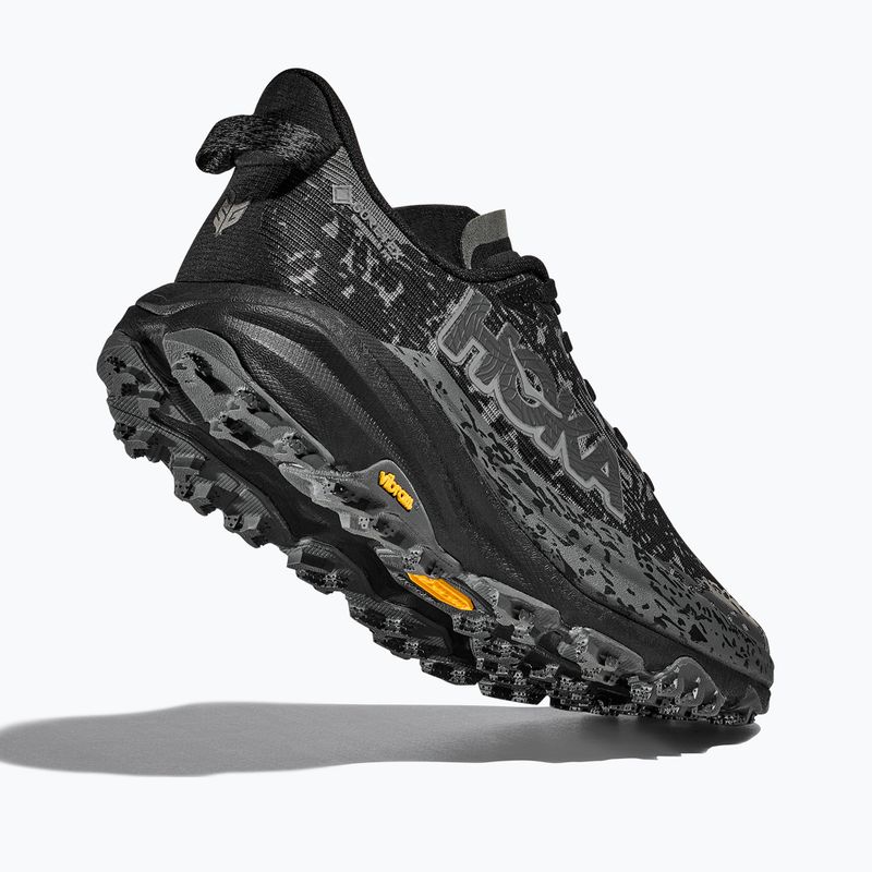 Buty do biegania damskie HOKA Speedgoat 6 GTX Wide black/alabaster 5