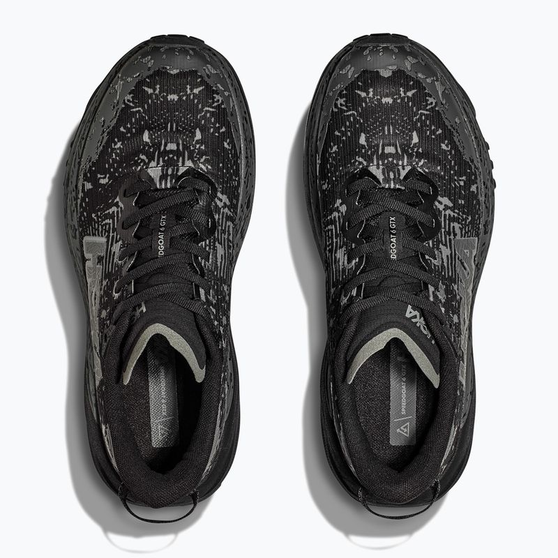 Buty do biegania damskie HOKA Speedgoat 6 GTX Wide black/black 10