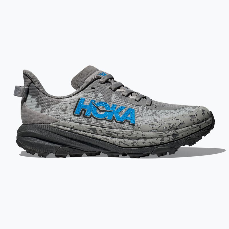 Buty do biegania dziecięce HOKA Speedgoat 6 galactic grey/hoka blue 2