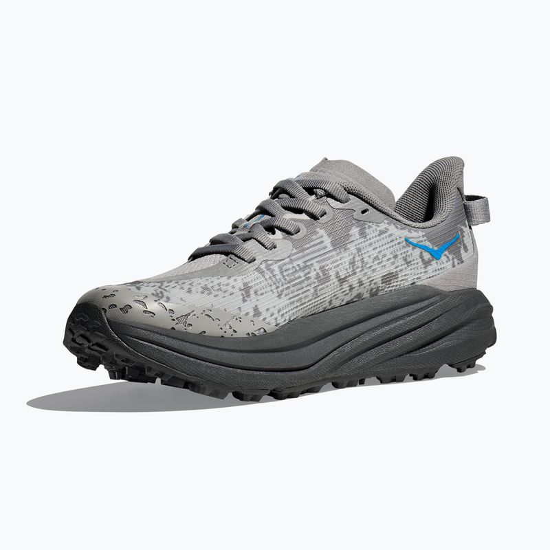 Buty do biegania dziecięce HOKA Speedgoat 6 galactic grey/hoka blue 4